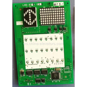 Indicador de COP LHD-650AG21 para ascensores Mitsubishi GPS-3